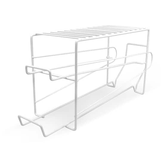 Sorbus 18" White Canned Beverage Dispenser Rack